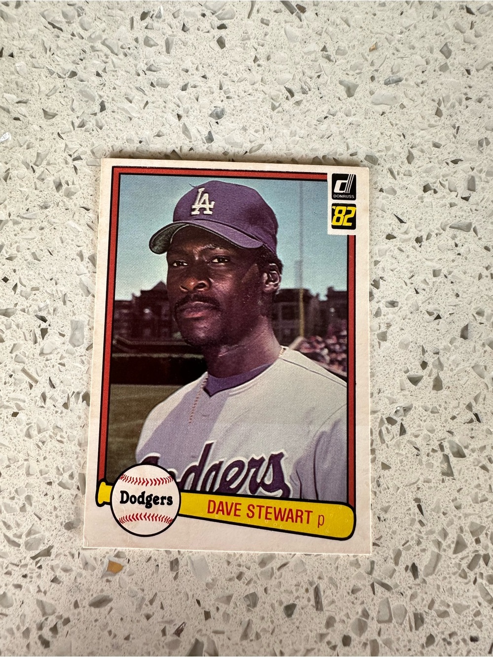 Los Angeles Dodgers Dave Stewart legend must have card!!!
